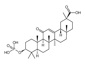 ENOXOLONE DIHYDROGEN PHOSPHATE Structure