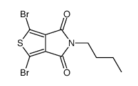 1,3-Dibromo-5-butyl-4H-thieno[3,4-c]pyrrole-4,6(5H)-dione Structure