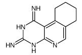 7,8,9,10-tetrahydropyrimido[4,5-c]isoquinoline-1,3-diamine结构式