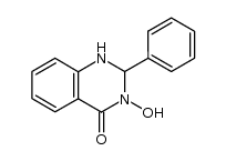 3-hydroxy-2-phenyl-2,3-dihydroquinazolin-4(1H)-one Structure