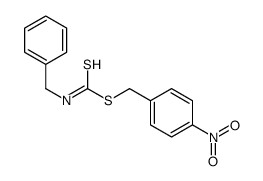 (4-nitrophenyl)methyl N-benzylcarbamodithioate结构式