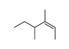 (Z)-3,4-dimethyl-hex-2-ene Structure