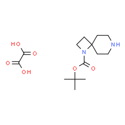 叔-丁基1,7-二氮杂螺[3.5]壬烷-1-甲酸基酯草酸酯结构式