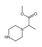 1-Piperazineaceticacid,-alpha--methyl-,methylester(9CI)结构式