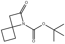 tert-butyl 2-oxo-1-azaspiro[3.3]heptane-1-carboxylate Structure