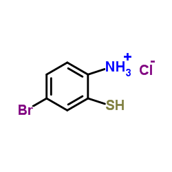 4-Bromo-2-sulfanylanilinium chloride结构式