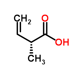 (R)-2-methylbut-3-enoic acid结构式