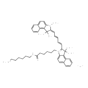 Cyanine5.5 amine Structure