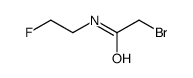 2-Bromo-N-(2-fluoroethyl)acetamide Structure