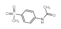 Acetamide,N-[4-(methylsulfonyl)phenyl]- structure