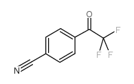 4-(2,2,2-三氟乙酰基)苯甲腈结构式