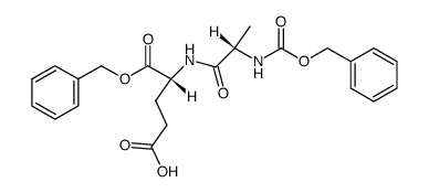 Z-Ala-D-Glu(OH)-Bzl Structure