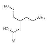 3-丙基己酸结构式