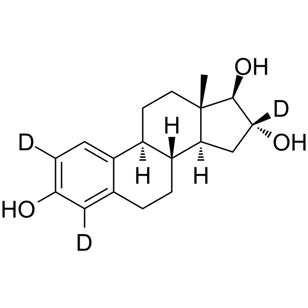 Estriol-d3-1 structure