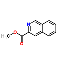 异喹啉-3-羧酸甲酯结构式
