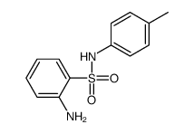 2-amino-N-(4-methylphenyl)benzenesulfonamide结构式