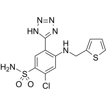 Azosemide structure