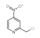 2-(氯甲基)-4-硝基吡啶结构式