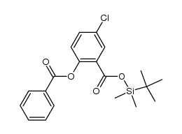 tert-butyldimethylsilyl 2-(benzoyloxy)-5-chlorobenzoate Structure