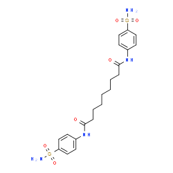 N,N'-bis[4-(aminosulfonyl)phenyl]nonanediamide Structure