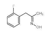 (2-fluorophenyl)acetone oxime Structure