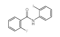 2-Fluoro-N-(2-iodophenyl)benzamide结构式