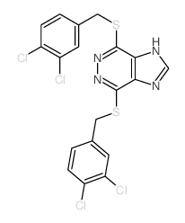 4,7-Bis((3,4-dichlorobenzyl)thio)-1H-imidazo[4,5-d]pyridazine picture