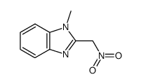 1H-Benzimidazole,1-methyl-2-(nitromethyl)-(9CI) Structure