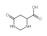 6-oxo-1,3-diazinane-4-carboxylic acid structure