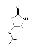 1,3,4-Thiadiazol-2(3H)-one,5-(1-methylethoxy)-结构式