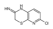 6-chloro-3H-pyrido[2,3-b][1,4]thiazin-2-amine结构式