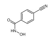 Benzamide, 4-cyano-N-hydroxy- (9CI) structure