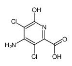4-amino-3,5-dichloro-6-oxo-1H-pyridine-2-carboxylic acid Structure