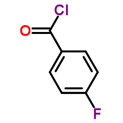 4-FLUOROBENZOYL CHLORIDE structure