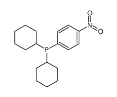 dicyclohexyl-(4-nitrophenyl)phosphane Structure