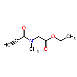 Ethyl N-methyl-N-propioloylglycinate Structure