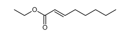 (E)-oct-2-enoic acid ethyl ester Structure