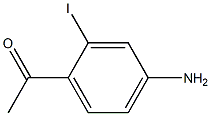 1-(4-Amino-2-iodo-phenyl)-ethanone Structure