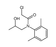 2-chloro-N-(2,6-dimethylphenyl)-N-(2-hydroxypropyl)acetamide Structure