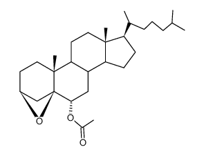 6β-Acetoxy-3α,5α-oxetan结构式