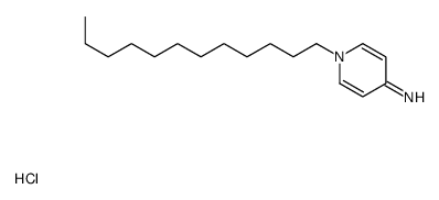 1-dodecylpyridin-1-ium-4-amine,chloride结构式