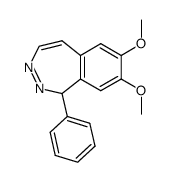 7,8-Dimethoxy-1-phenyl-1H-2,3-benzodiazepine picture