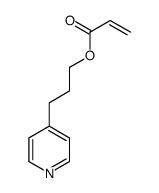 3-pyridin-4-ylpropyl prop-2-enoate结构式