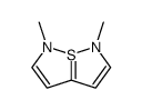 1,6-dimethyl-1,6-dihydro-7λ4-isothiazolo[5,1-e]isothiazole Structure