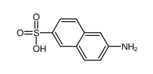 6-aminonaphthalene-2-sulfonic acid Structure