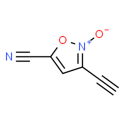 5-Isoxazolecarbonitrile, 3-ethynyl-, N-oxide (9CI)结构式