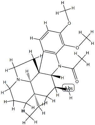 1-Acetyl-16,17-dimethoxyaspidospermidin-3α-ol picture