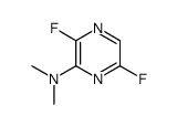 Pyrazinamine, 3,6-difluoro-N,N-dimethyl- (9CI)结构式