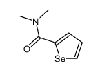 N,N-dimethylselenophene-2-carboxamide Structure