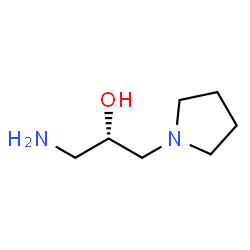 1-Pyrrolidineethanol,alpha-(aminomethyl)-,(alphaS)-(9CI) structure